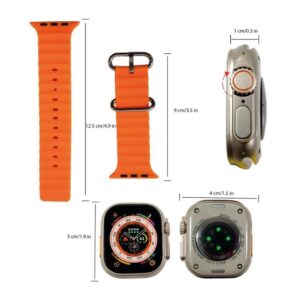 RELOJ CORREA ANARANJADA