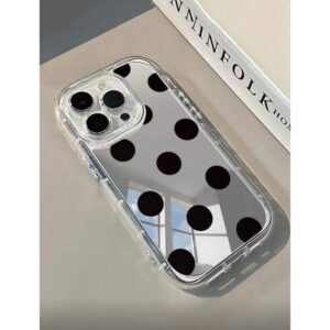 FUNDA DE PUNTOS NEGROS