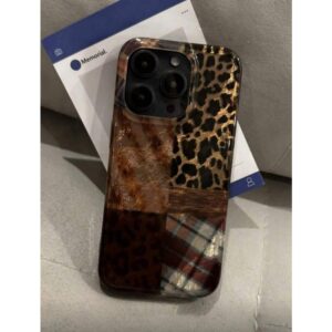 FUNDA COLLAGE LEOPARDO